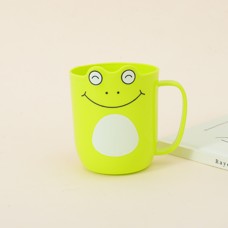Frog Cartoon mouthwash cup (mixed)