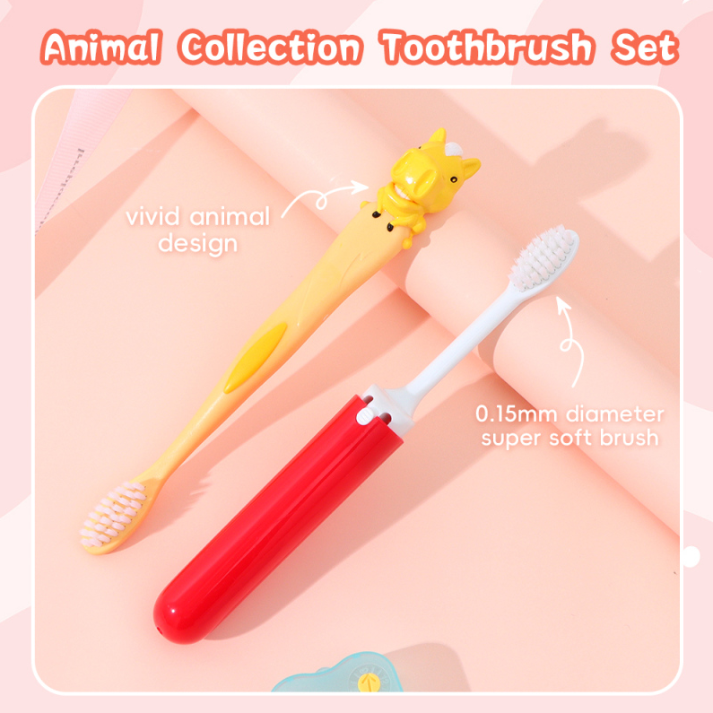Animal Collection Toothbrush Set (Horse)