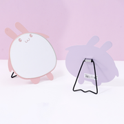 Lovely Bunny Special-Shaped Metal Table Mirror