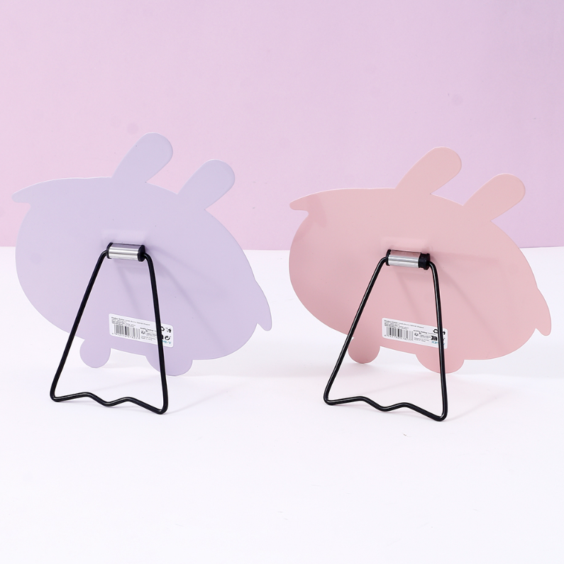 Lovely Bunny Special-Shaped Metal Table Mirror
