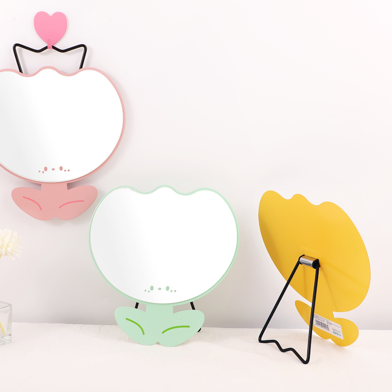 Tulip Metal Table Mirror