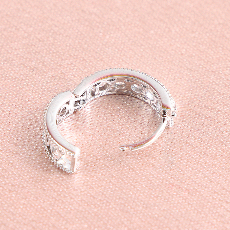Exquisite zircon earrings set