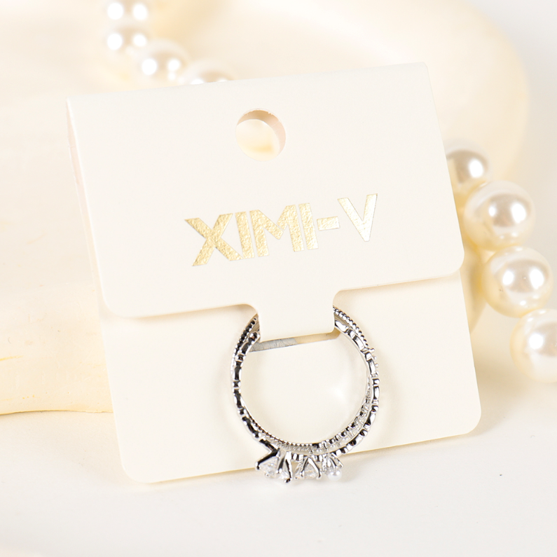 Fashion Ladies Ring 1 pair #8
