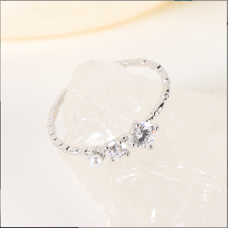 Fashion Ladies Ring 1 pair #8