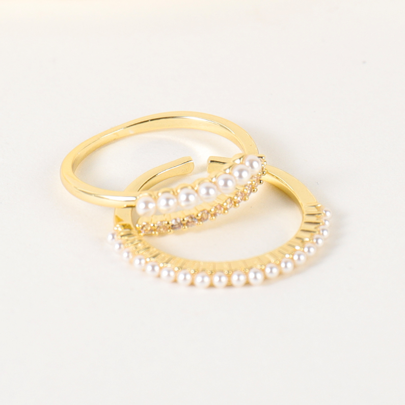 Fashion Ladies Ring 1 pair #3