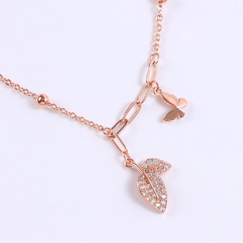 Spring leaf bracelet