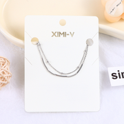 Versatile minimalist double bracelet