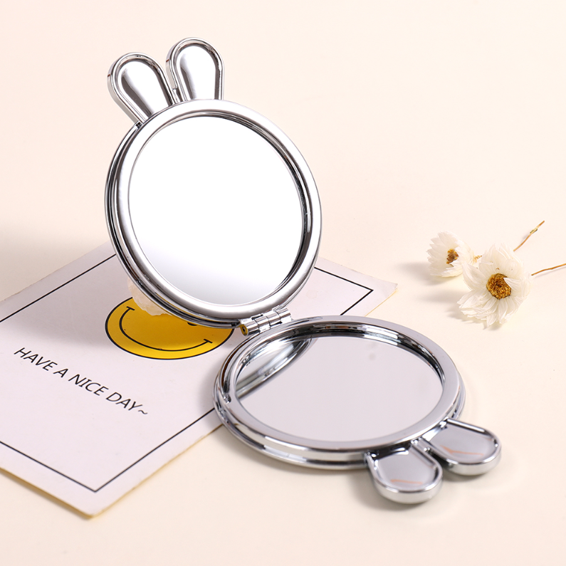 Cool Series Rabbit Head Printed leather Body Mirror (Color m