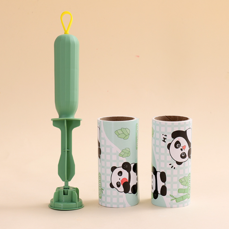 Cactus Panda Hair Sticker /1+1 (mixed)