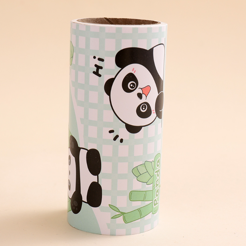 Cactus Panda Hair Sticker /1+1 (mixed)