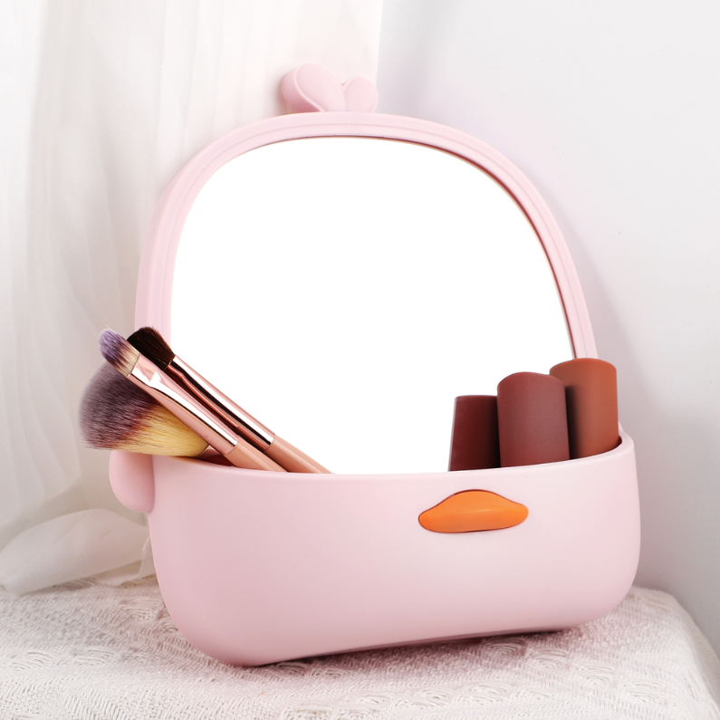 Cute Duck Storage Mirror (Mixed colors)