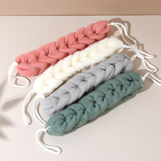 Solid Color Long Bath Ball