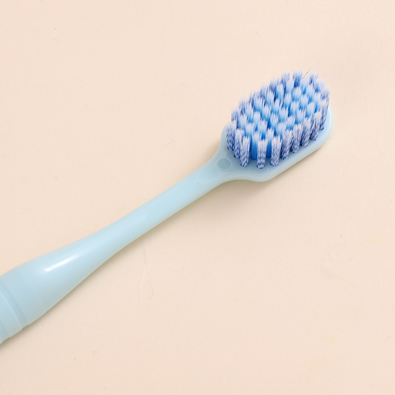 Colorful Wide Head toothbrush with Spiral Hair (3 sets)