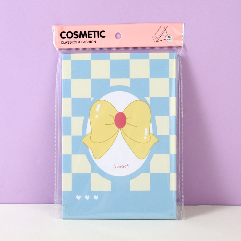 Bowknot Stickers Folding Table Mirror (M)