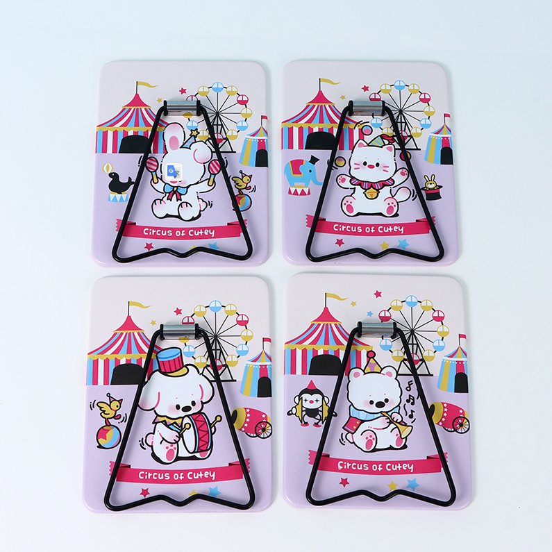 Circus Rectangular Printing Desktop Mirror with Stand