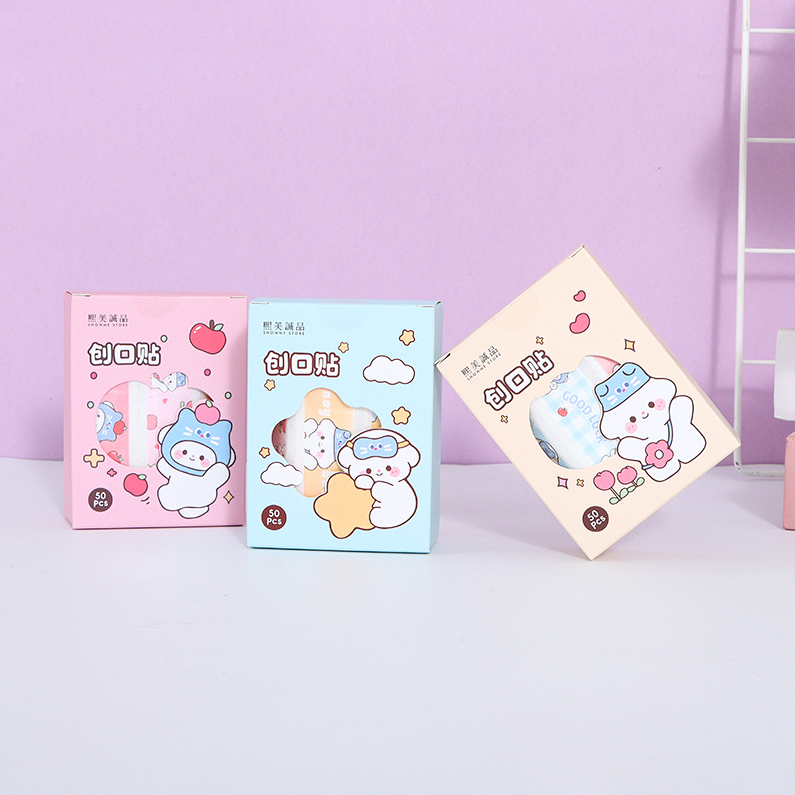 Happy Puppy Band-Aids (50 pieces)