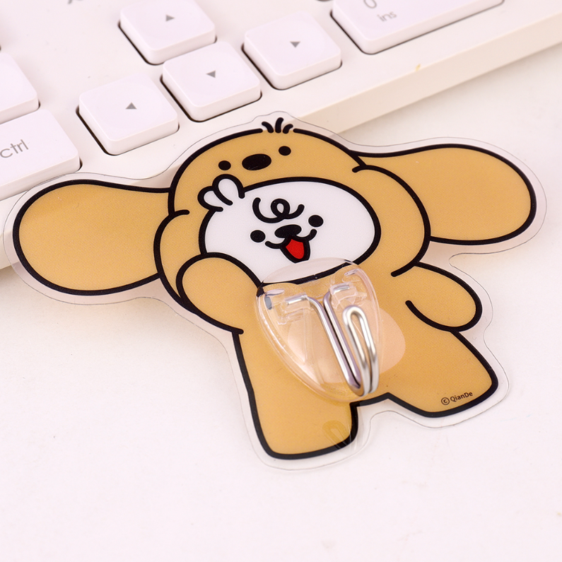 TUTOGOU Series Plastic Traceless Sticky Hooks /4 PCS