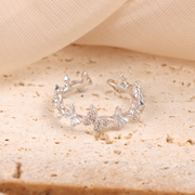 Delicate butterfly ring