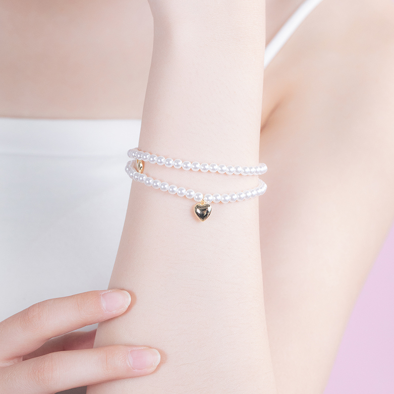 Double beaded love Bracelet (with box)