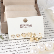 Love earrings set