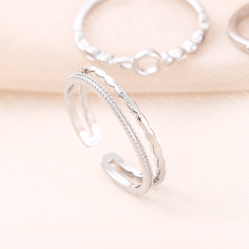 Plain ring set 5