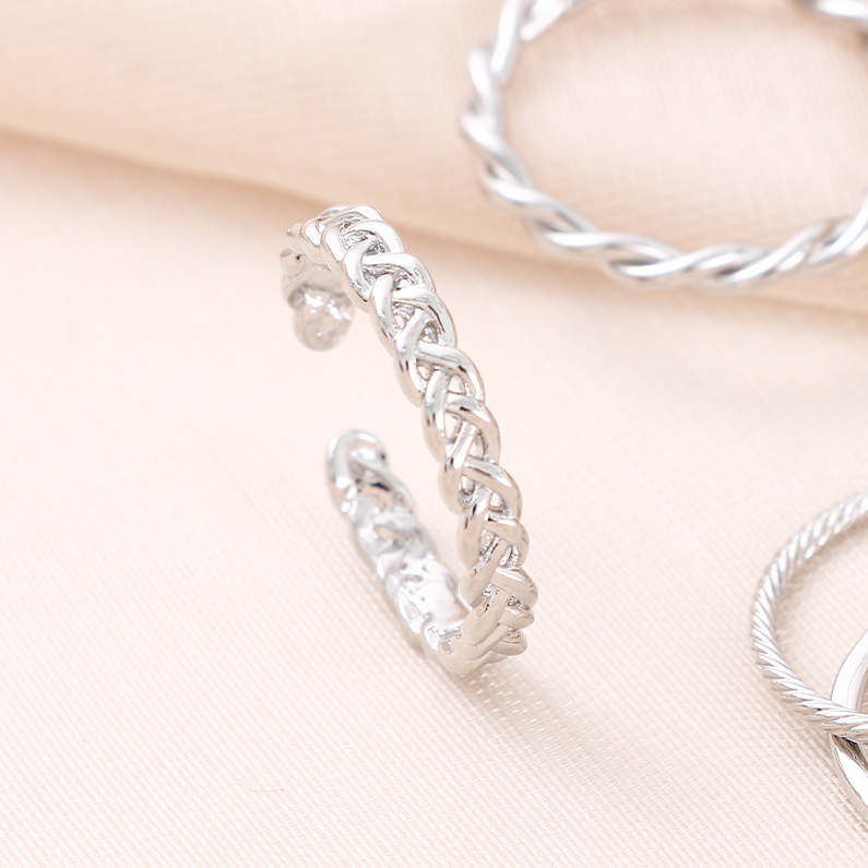 Plain ring set 3