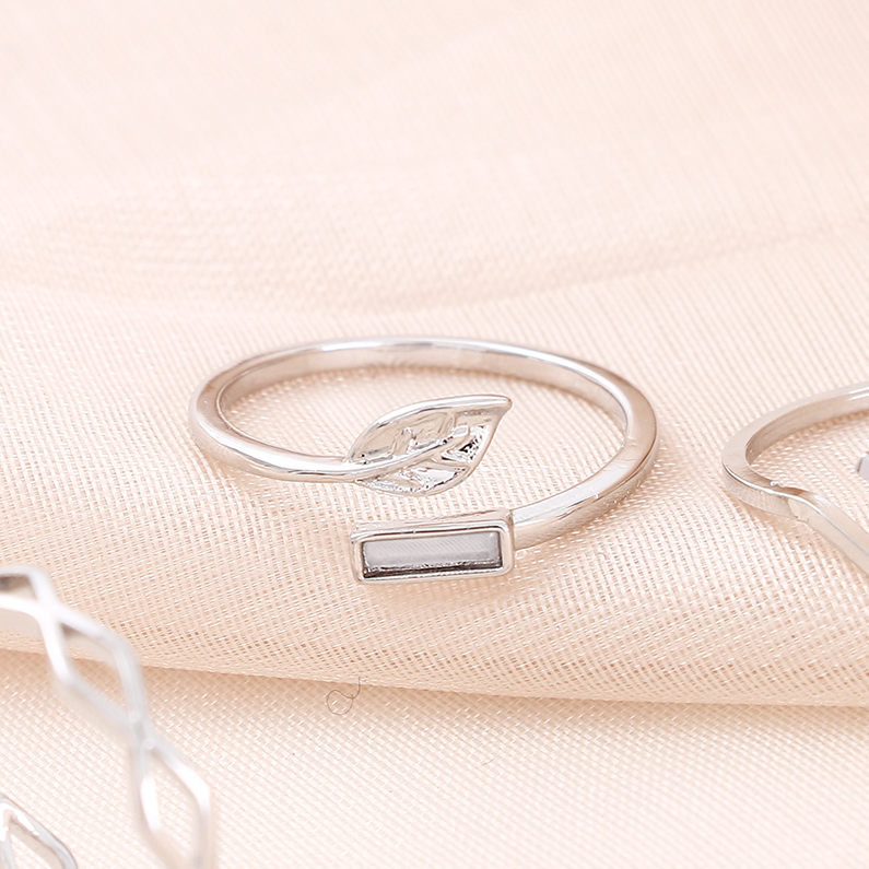 Plain ring set 1