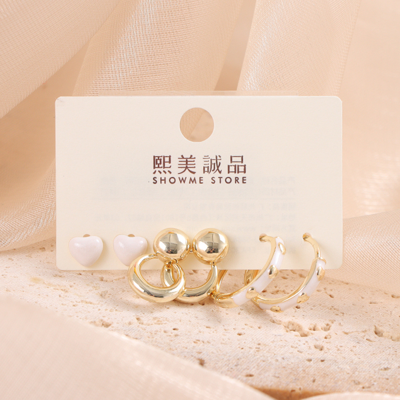 Temperament Drop earrings set