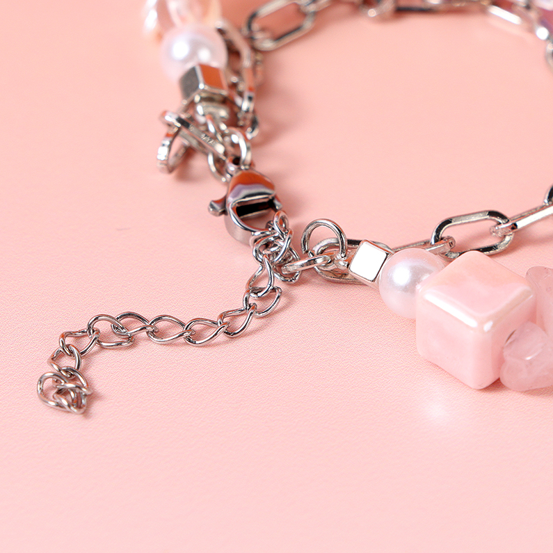 y2k Zircon bow bracelet