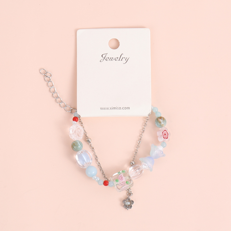 Crystal sugar bracelet