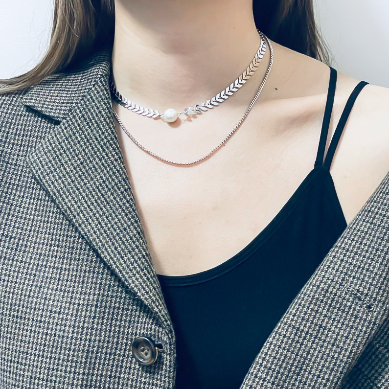Popular Stylish Double-Layer Necklace