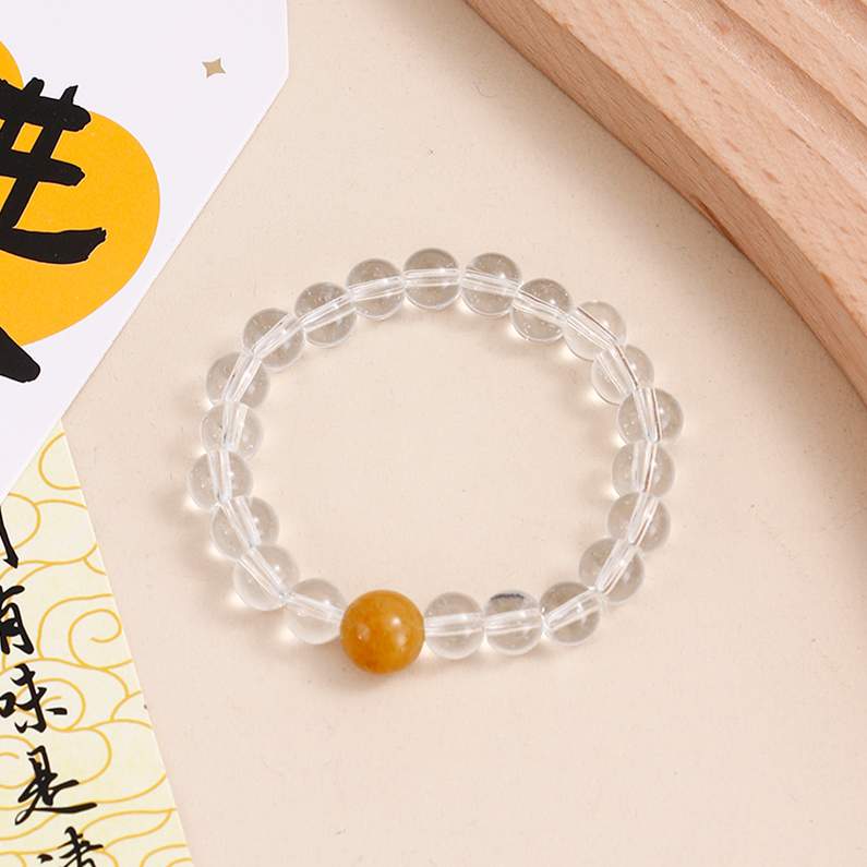 Clear bracelet