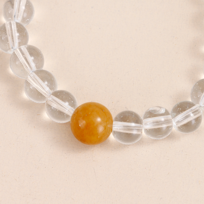Clear bracelet