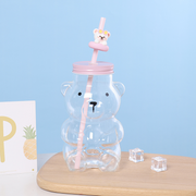 Sweet Pink Bear Series - Water Park Glass Cup (590mL/19.95 fl.oz.)