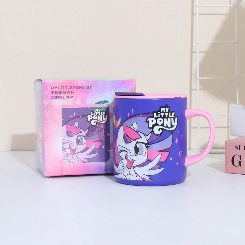 MY LITTLE PONY Series Stainless Steel Mug - Purple（300mL/10.14fl.oz.）