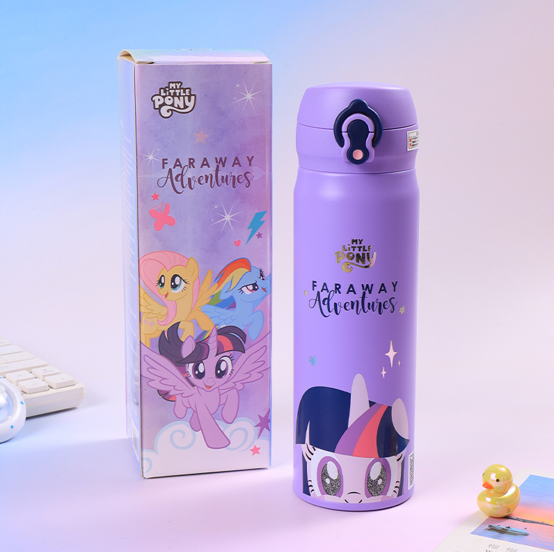 MY LITTLE PONY Series Straight Drink Thermos Cup - Purple