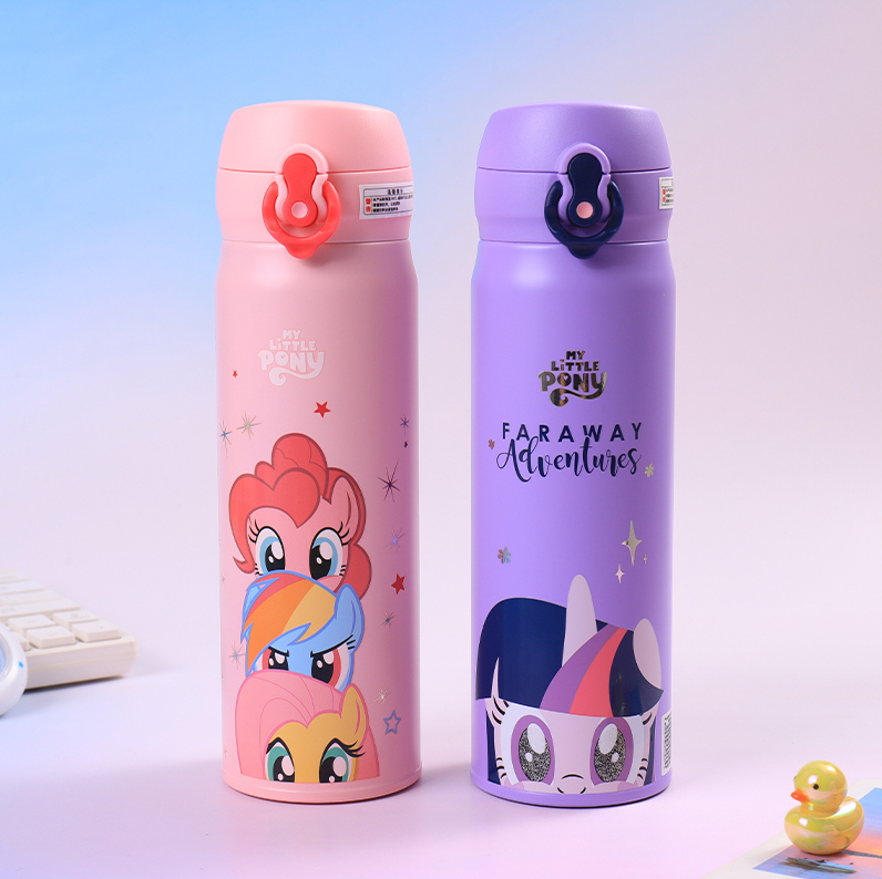 MY LITTLE PONY Series Straight Drink Thermos Cup - Purple