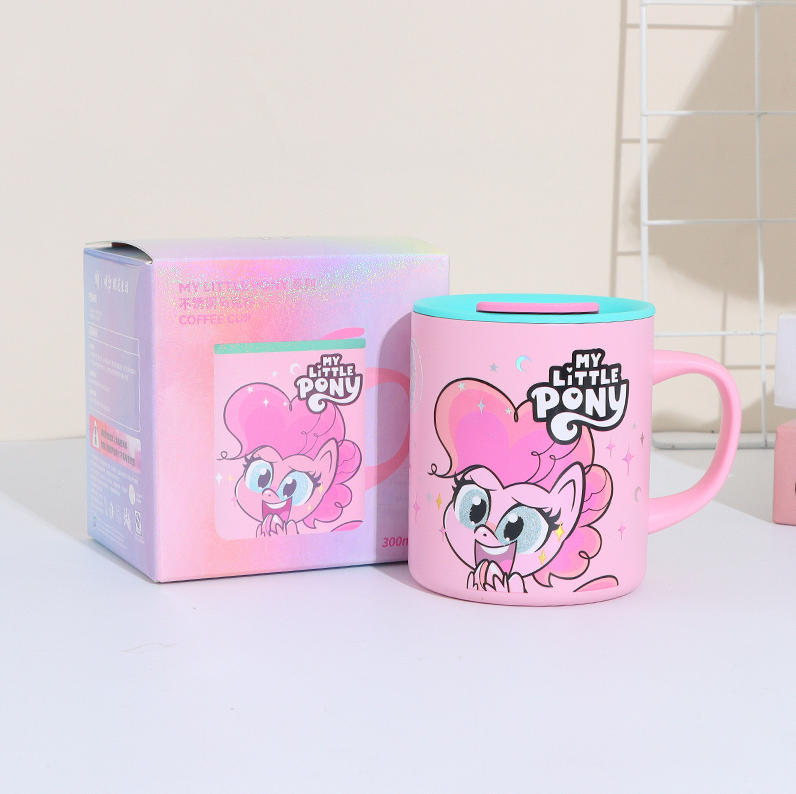 MY LITTLE PONY Series Stainless Steel Mug - Pink (300mL/10.14fl.oz.）