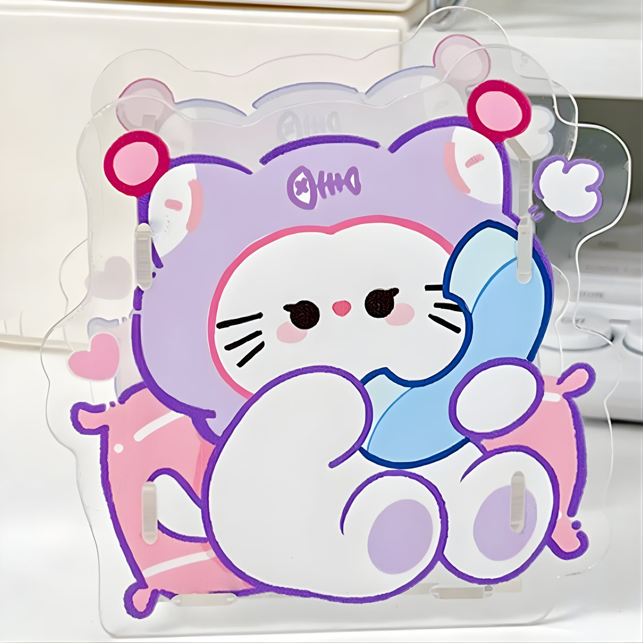 BOBO Cat acrylic pen holder
