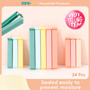 Colorful Sealing Clips 24 Pcs