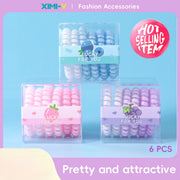 Gradient crystal telephone line large 6 pieces
