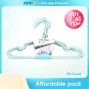30cm ultra affordable Recessed molded small coat hanger 10 p