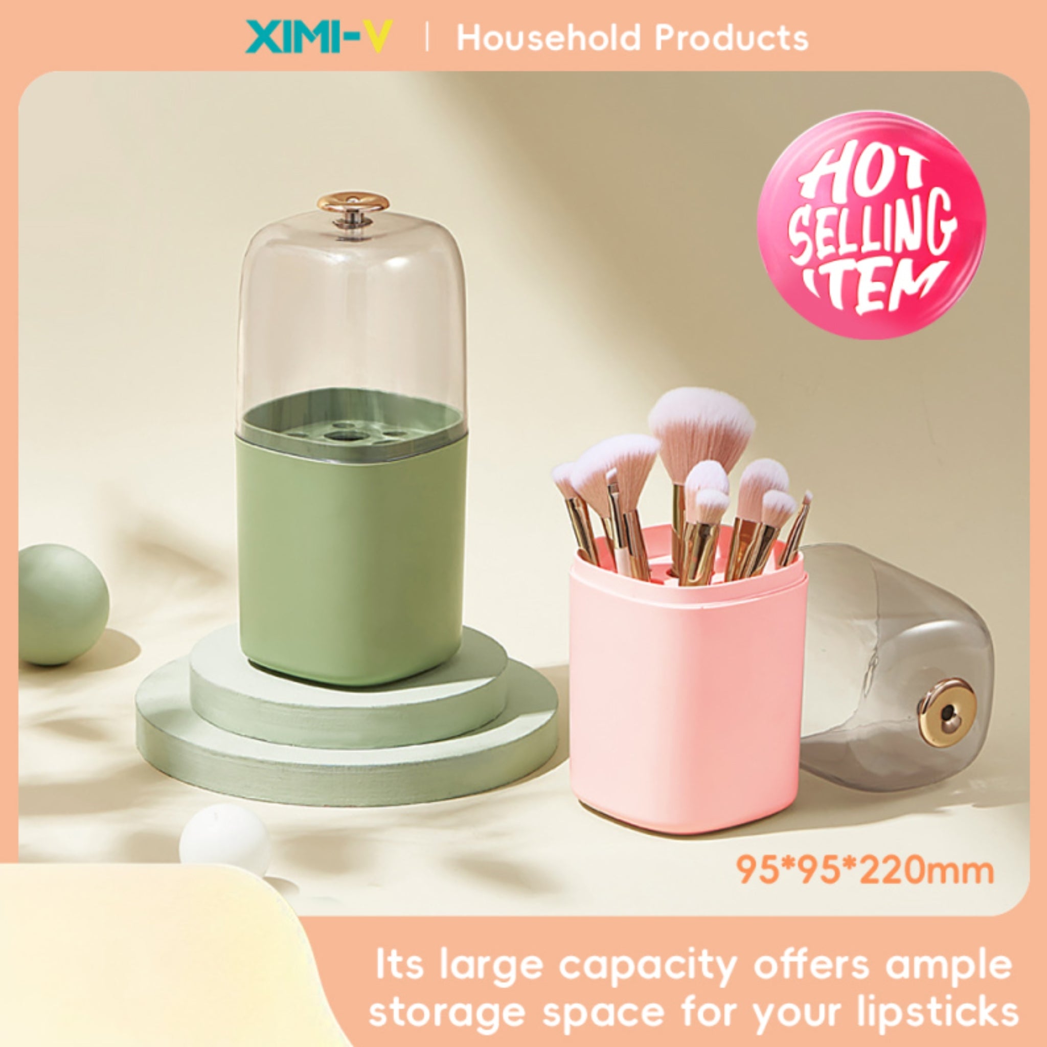 Fairy Land Series Makeup Brush Plastic Organizer