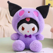 Sanrio Kuromi with a Hoodie Plush Doll (M)