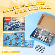 Building Blocks- City Police Series - Helicopter Chasing(150