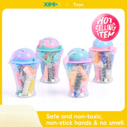 12 Colors Modeling Clay with Lovely Ice Cream Box