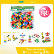 Octagonal Building Blocks - PVC Bagged