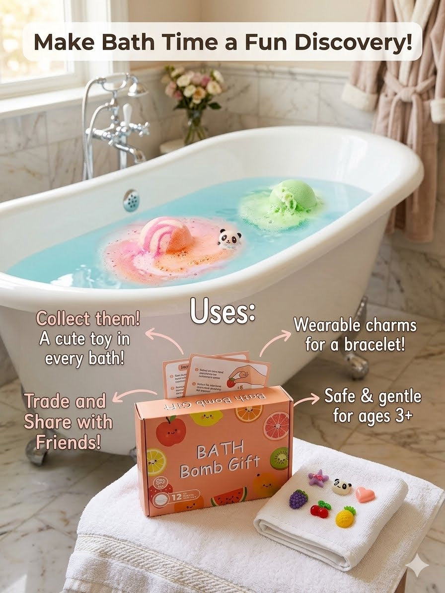 Fruit Delight Bath Bomb (Set of 12)