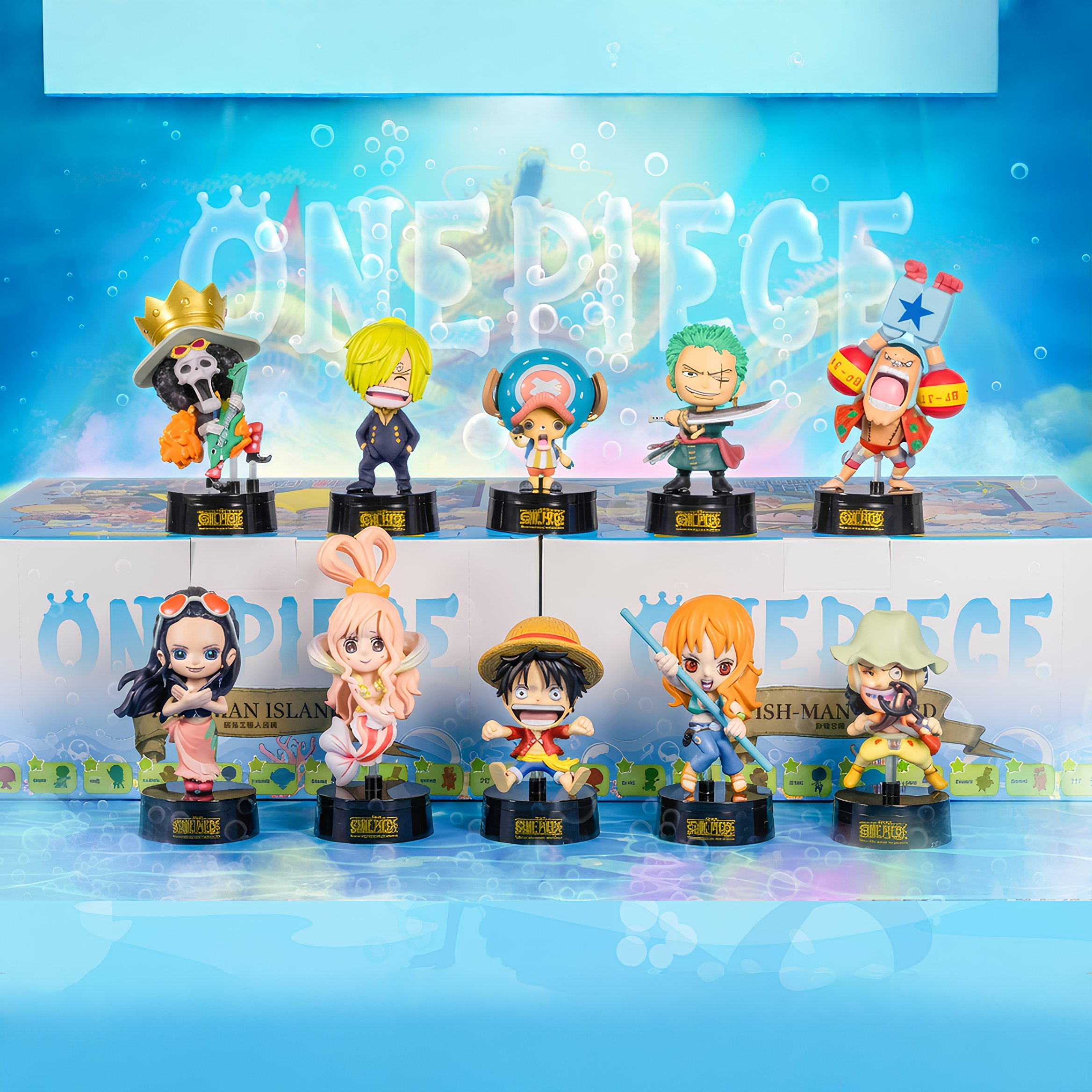 Sailing king fish man Island aromatherapy hand blind box