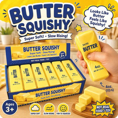 4oz Salted Butter Squishy